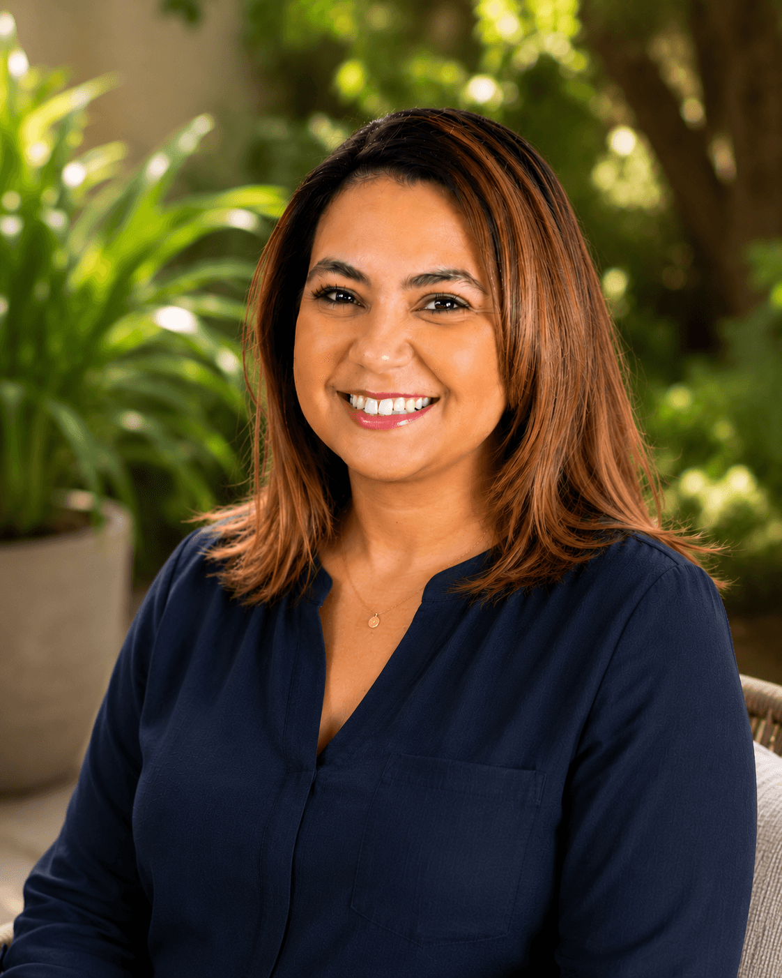 Portrait of Cecily Fester, Global Director of Operations
